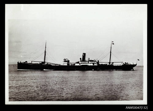 SS COOEYANNA underway in a harbour