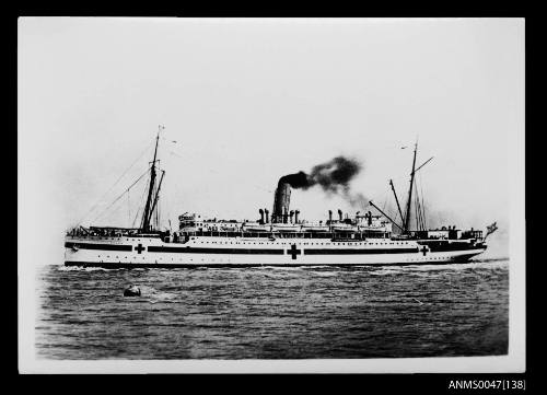 TSS KAROOLA as WWI hospital ship A63