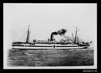 TSS KAROOLA as WWI hospital ship A63