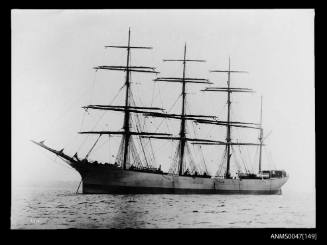 Barque ECLIPSE at anchor
