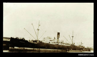 SS HORDA docked at a wharf