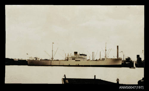 MV MIRRABOOKA docked at a wharf