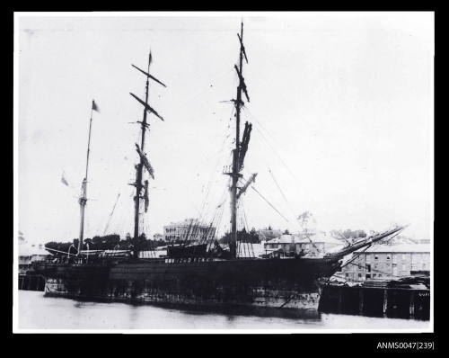 Barque LOCH CREE at Hobart, Tasmania