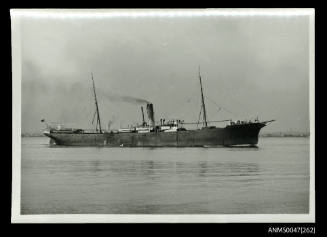 SS COOLGARDIE underway in a harbour.