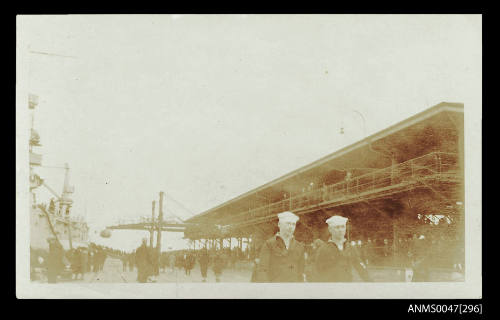 USS OKLAHOMA on its visit to Australia in 1925