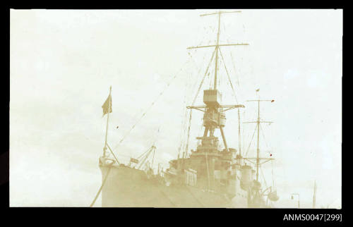 USS OMAHA on its visit to Australia in 1925