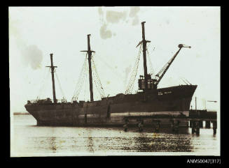 Barque SHANDON as the Melbourne Harbour Trust hulk No.48