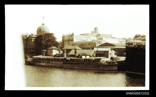 SS KOOPA docked at Brisbane