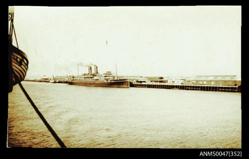 P&O SS MANTUA  docked at a wharf