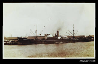 SS KEPWICKHALL, 5179 tonnes docked at wharf