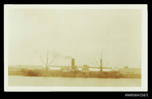 SS EURALIA docked at a wharf