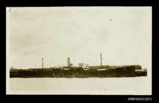 SS CARINA 5486 tonnes docked at wharf