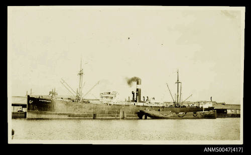 SS EASTERNER 5840 tonnes docked at wharf