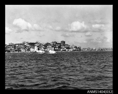 Ansett Airways flying boat PACIFIC CHIEFTAIN on Sydney Harbour