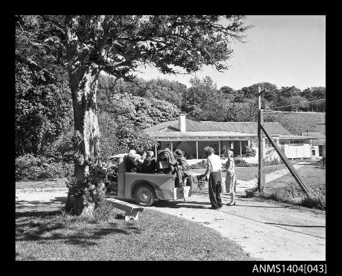 Passengers being transferred at Lord Howe Island