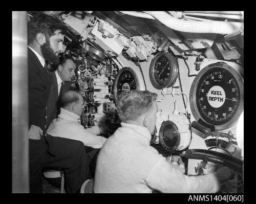 Crew at work on HMS ANCHORITE
