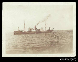 SS MALLINA underway at sea