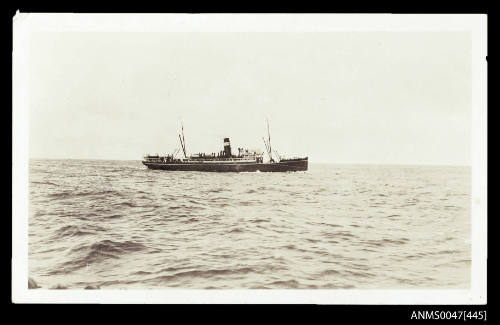 SS WYANDRA underway at sea