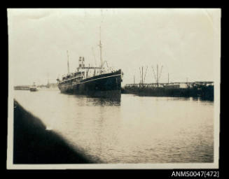 SS LEVUKA underway in a harbour