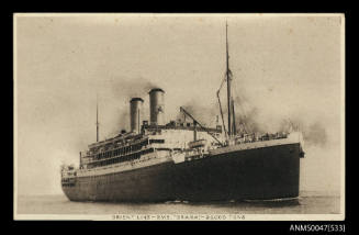 Orient Line - RMS ORAMA  - 20,000 Tons