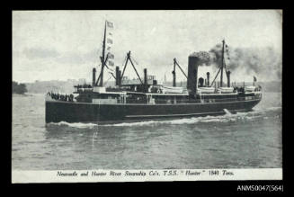 Newcastle and Hunter River Steamship Company TSS HUNTER