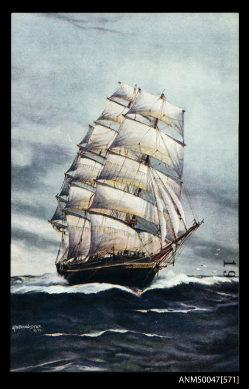 Full-rigged ship TITANIA