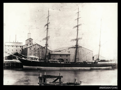 SS CAMBRIAN CHIEFTAIN berthed at a sugar wharf