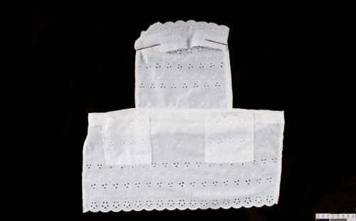 Miniature cotton apron