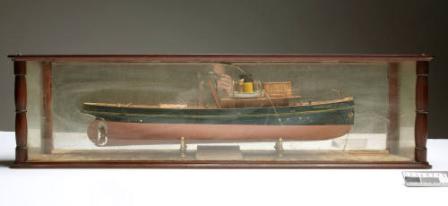 Half model of the tug THERESA WARD