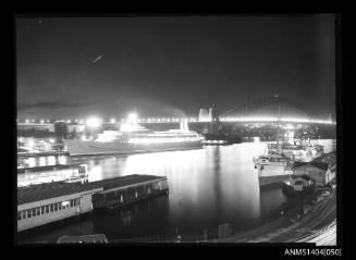 SS CANBERRA and TSMV BULOLO at Circular Quay, Sydney