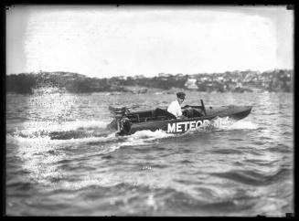 Speedboat METEOR on Sydney Harbour