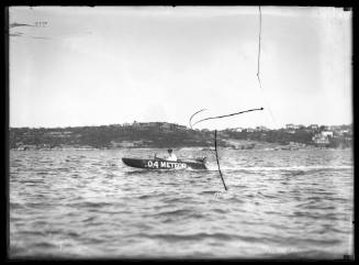 Speedboat METEOR on Sydney Harbour