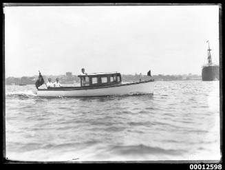 Motor launch on Sydney Harbour