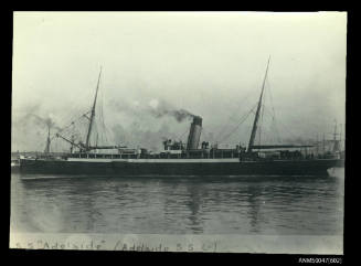 SS ADELAIDE, Adelaide Steamship Company
