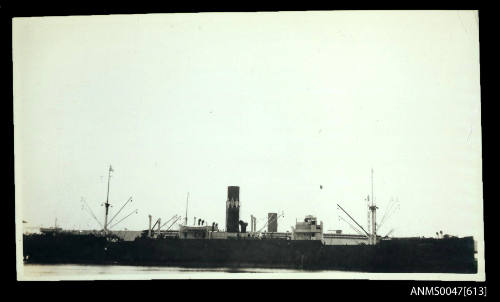 Bucknall Line SS KANDAHAR berthed at wharf