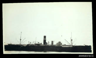 Bucknall Line SS KANDAHAR berthed at wharf