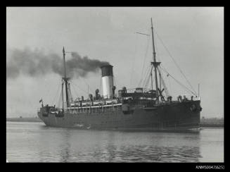 SS BOMBALA, Howard Smith Line, underway