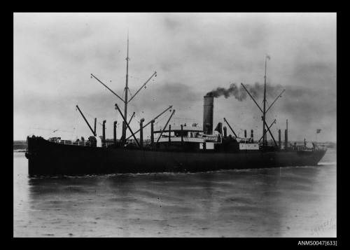SS KADINA, Adelaide Steam Ship Company, underway