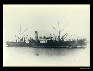 SS WILLYAMA under way off distant shore