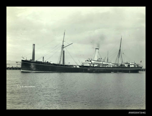 SS BURRUMBEET off wharf No. 2