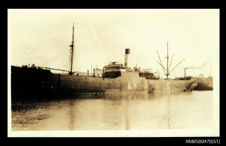 SS SAROS berthed at wharf