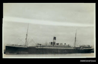 SS CITTA DE GENOVA passenger ship berthed at wharf on starboard side