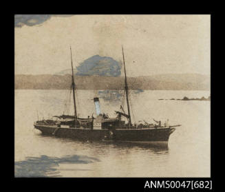 SS TASMANIA in harbour