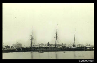 SS AUSTRALIA at Southampton Docks