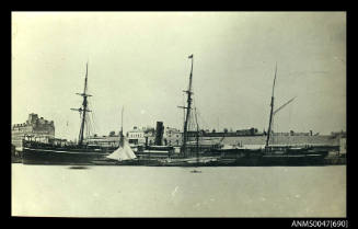 SS AUSTRALIA at Southampton Docks