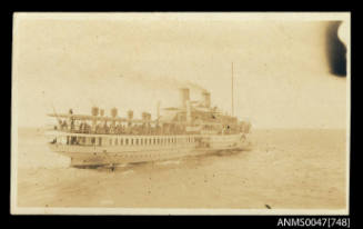 PS WEEROONA an excursion ferry on Port Phillip Bay, Melbourne