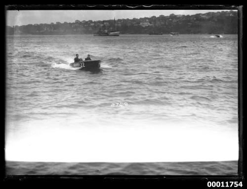 Speedboat SEAHORSE on Sydney Harbour