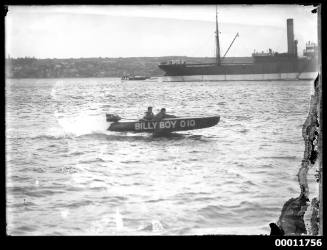 Speedboat BILLY BOY on Sydney Harbour