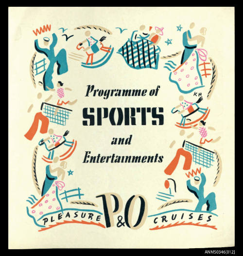 Programme of Sports and Entertainments aboard SS HIMALAYA