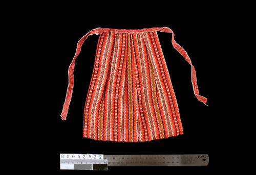 Swedish traditional doll's apron